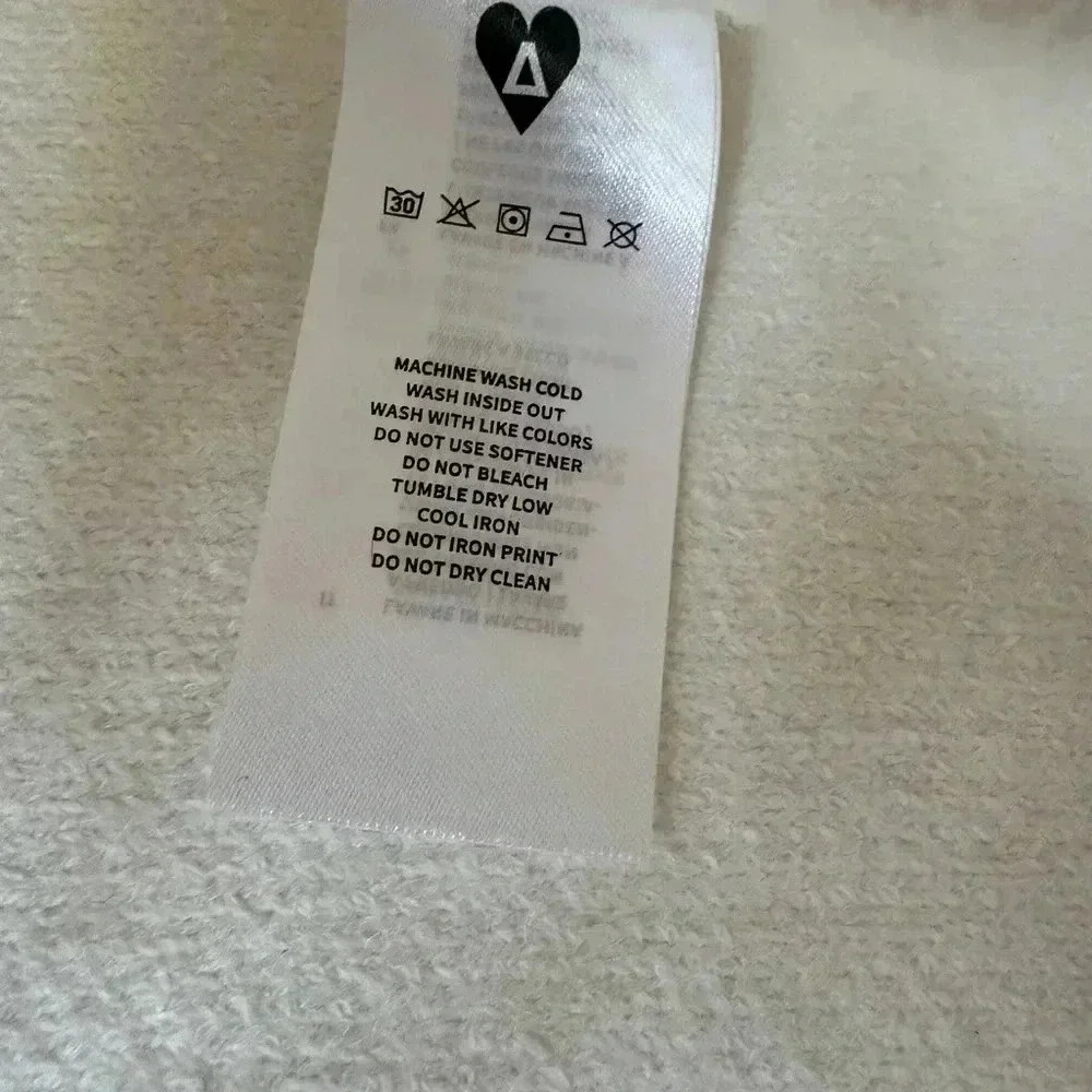 Aelfric Eden “Flocking Star” Sweater White/Pink Size XL - Picture 10 of 12